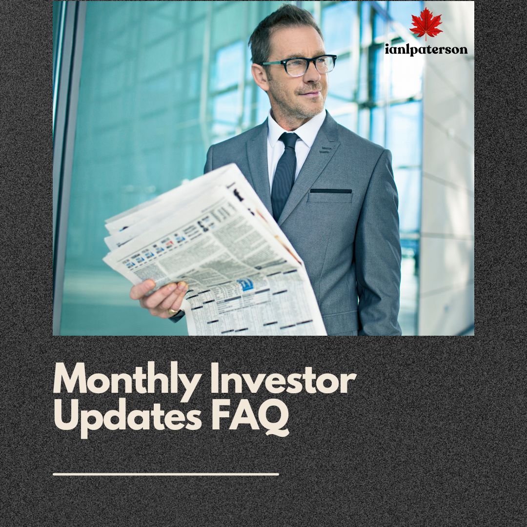 Monthly Investor Updates FAQ